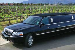 Winnery tour limo rental services